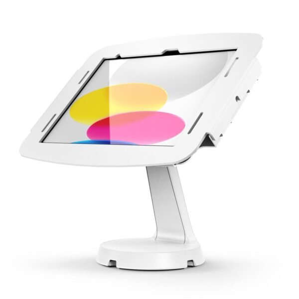 iPad 10th-11th (A16) Gen  Space Enclosure Mast Counter  Stand - White