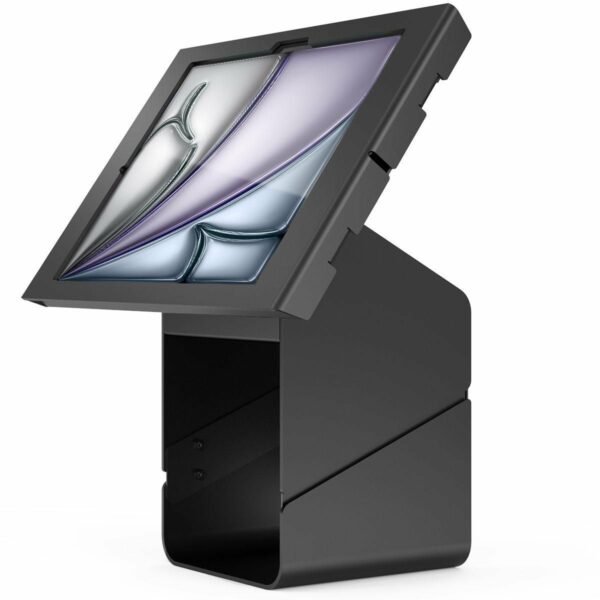 iPad Air M2 & M3 13", Apex  Enclosure Tablet Printer  Kiosk - Black