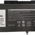 Laptop Battery for Dell  62.32Wh 15.2V 4100mAh 63.08Wh  Li-Polymer 15.2V 4150mAh Black for DELL Notebook, Laptop Latitude 5401,