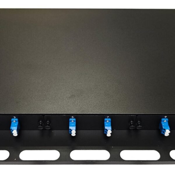 Fiber Optic Sliding Panel  ODF, 1U, LC, SM OS2, 12 Cores