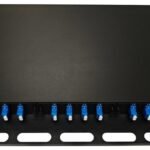 Fiber Optic Sliding Panel  ODF, 1U, LC, SM OS2, 24 Cores