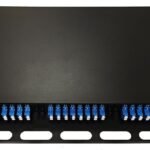 Fiber Optic Sliding Panel  ODF, 1U, LC, SM OS2, 48 Cores