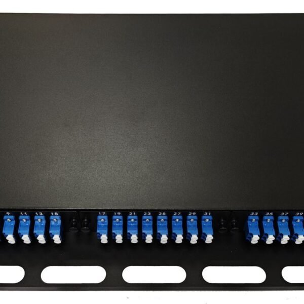 Fiber Optic Sliding Panel  ODF, 1U, LC, SM OS2, 48 Cores