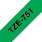 LABEL 24MM BLACK N GREEN