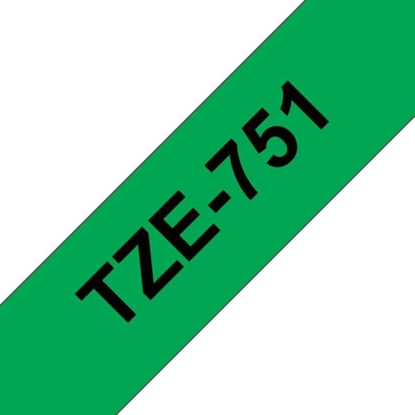 LABEL 24MM BLACK N GREEN