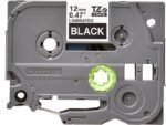 TZE335 12MM WHITE ON BLACK  TAPE TZe-335, White on black,  TZe, 1.2 cm, 8 m, 1.2 cm - Image 3