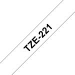 Label-Making Tape Black On  White