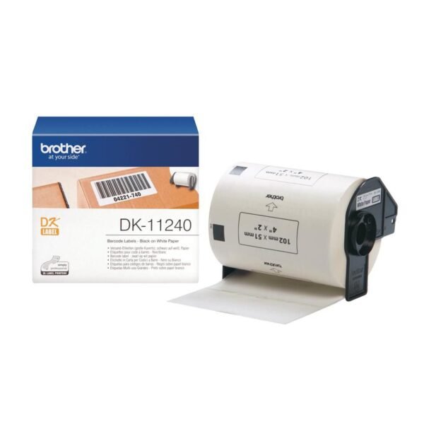 BARCODE LABEL 102X51MM DK-11240, White, DK, 102 x  51mm, 600 pc(s)