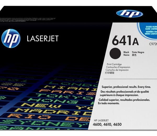 HP 641A Black Original LaserJet toner cartridge 1 pc(s)