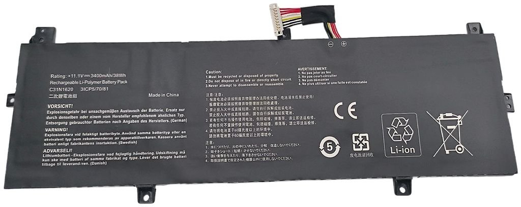 Img_36294084.jpg Laptop Battery for Asus 37.74Wh 11.1V 3400mAh - Image 1