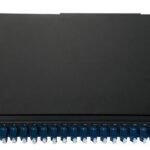 Fibre patch panel 19" 1U with  24 x LC duplex Singlemode  connectors