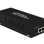 90W 802.3af/bt PoE Injector 100-240V, 50-60Hz, 55V DC, Maximum speed rate: 1000Mbps, Transmission distance: 100m