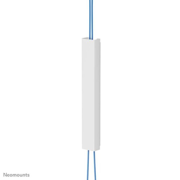 ADS06-123WH, Cable cover,  Magnetic Fixture, Universal,  35x5x3,2cm, White Steel