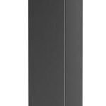ADS06-123BL, Cable cover,  Magnetic Fixture, Universal,  35x5x3,2cm, Black Steel