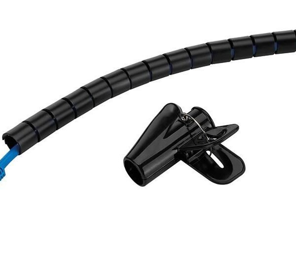 ADS06-140BL, Cable Sleeve for  1-3 cables, 200x1,5x1,5cm,  Universal - Black