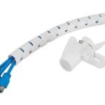 ADS06-142WH, Cable Sleeve for  1-5 cables, 200x2,5x2,5cm,  Universal - White