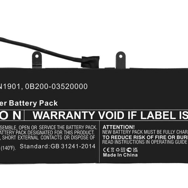 Laptop Battery for Asus  67.45Wh 15.4V 4380mAh