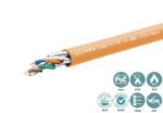 CAT6a U-FTP network cable  LSZH, B2CA, Orange, 305m  0.56mm wire - Image 2