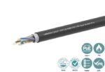 CAT6 F/UTP PVC+PE Dual Jacket  solid cable 305m - Image 2