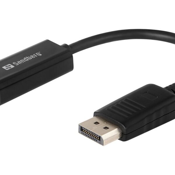 Adapter DisplayPort to HDMI Adapter DisplayPort<gt/>HDMI,  DisplayPort, HDMI, Male, Female, 1.3a, Black