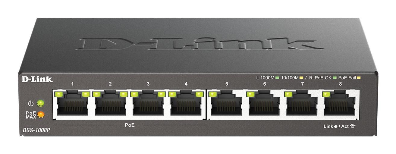 Img_36344355.jpg 8xG+F+ENet RJ45 19" PoE 16 Gbps, MDI/MDIX, Black - Image 1