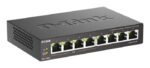 8xG+F+ENet RJ45 19" PoE 16 Gbps, MDI/MDIX, Black - Image 2