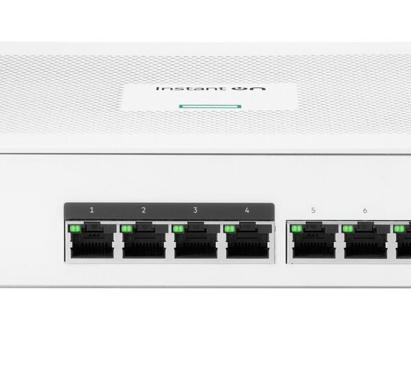 Aruba Instant On 1830 8G 4P  Class4 Poe 65W Managed L2  Gigabit Ethernet (10/100/1000) Power Over Ethernet (Poe) 1U