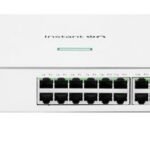 Aruba Instant On 1930 24G  Class4 Poe 4Sfp/Sfp+ 195W  Managed L2+ Gigabit Ethernet (10/100/1000) Power Over Ethernet (Poe) 1U White