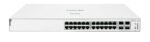 Aruba Instant On 1930 24G  Class4 Poe 4Sfp/Sfp+ 195W  Managed L2+ Gigabit Ethernet (10/100/1000) Power Over Ethernet (Poe) 1U White