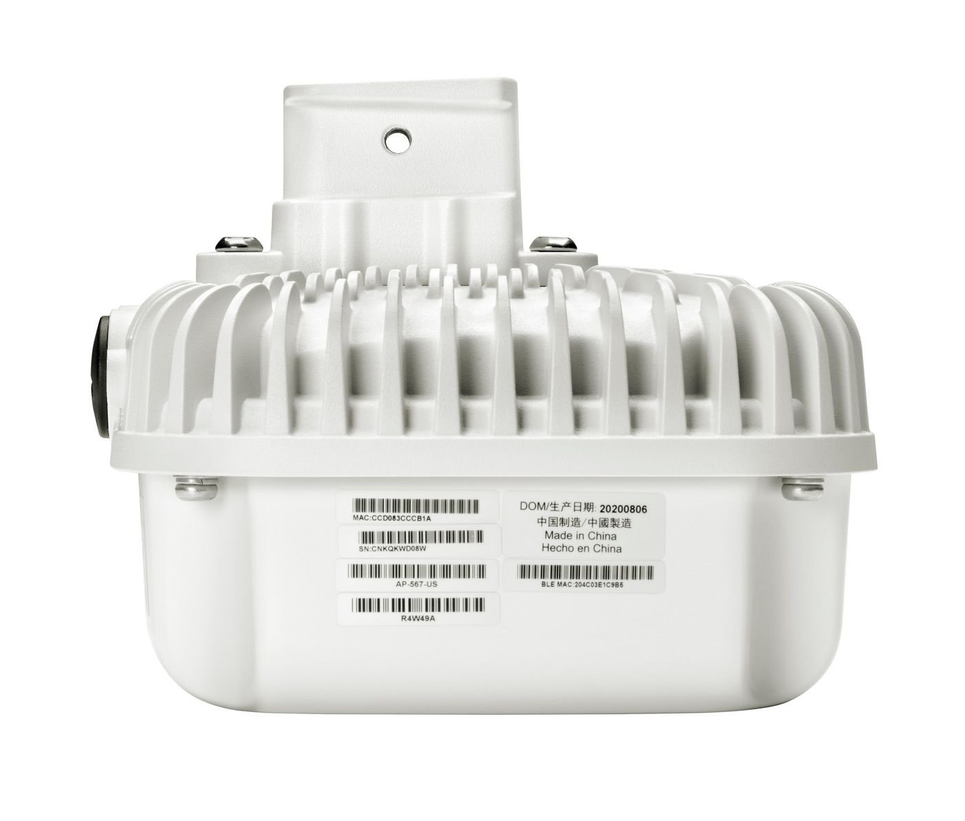 Img_36345171.jpg Aruba AP-565 Access Point Aruba AP-565 (RW), 1774 Mbit/s, 574 Mbit/s, 1200 Mbit/s, 10,100,1000 Mbit/s, IEEE 802.11a,IEEE - Image 1