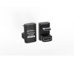 Premium USB4 3x2 USB-C  twice-angled adapter, 240W,  40Gbps Premium USB4 3x2 USB-C twice-angled adapter, 240W, 40Gbps