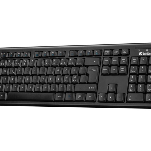 USB Wired Office Keyboard Nord USB Wired Office Keyboard  Nord, Standard, Wired, USB, Mechanical, QWERTY, Black