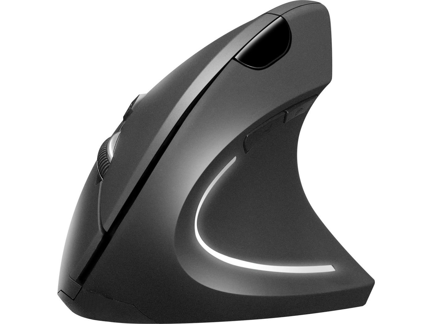 Img_36401438.jpg Wired Vertical Mouse Wired Vertical Mouse, Right-hand, Vertical design, Optical, USB Type-A, 2400 DPI, Black - Image 1
