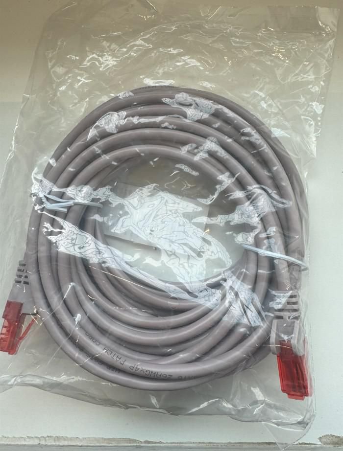 Img_36407473.jpg U/UTP CAT6 3M Grey/lavender PVC (120 pcs per colli box) - Image 1