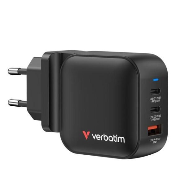 Mini GaN Charger 70W 3 Port  US/EU/UK