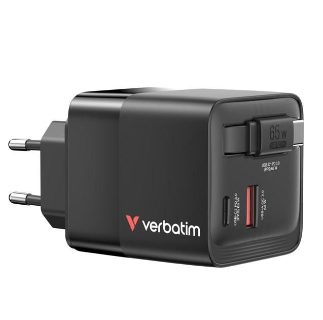 Img_36410035-1 GaN Charger 65W 2 Port retr cable US/EU/UK - Image 1