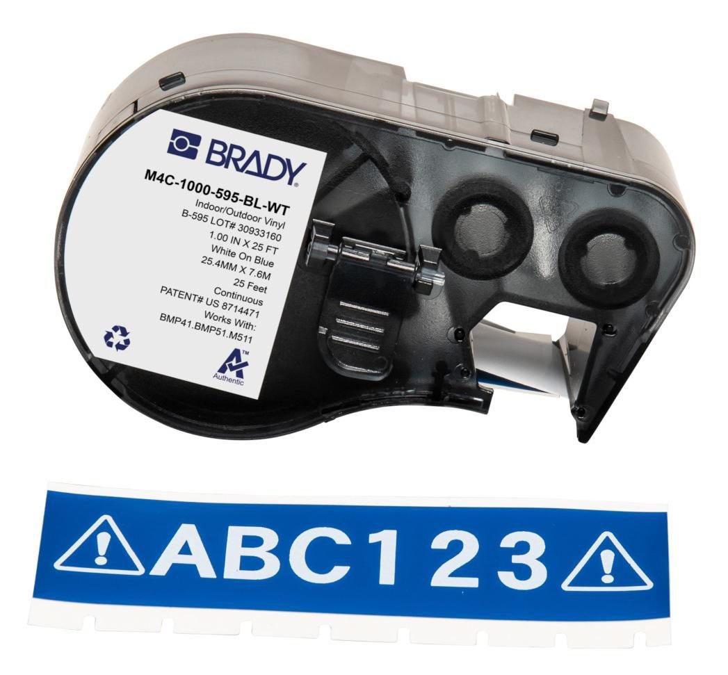 Img_36414749.jpg BMP41/BMP51/BMP53/M511 Label Printer Tape - Image 1