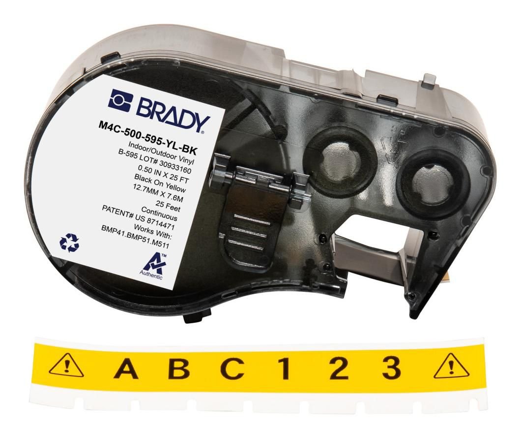 Img_36414777.jpg BMP41/BMP51/BMP53/M511 Label Printer Tape - Image 1