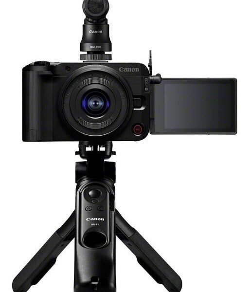 Eos R50 V + Rf-S 14-30Mm  F4-6.3 Is Stm Pz Creator Kit  Milc 24.2 Mp Cmos 6000 X 4000 Pixels Black