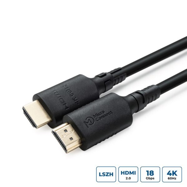ColorFlex HDMI Cable 4K  Halogenfree (LSZH) 1m