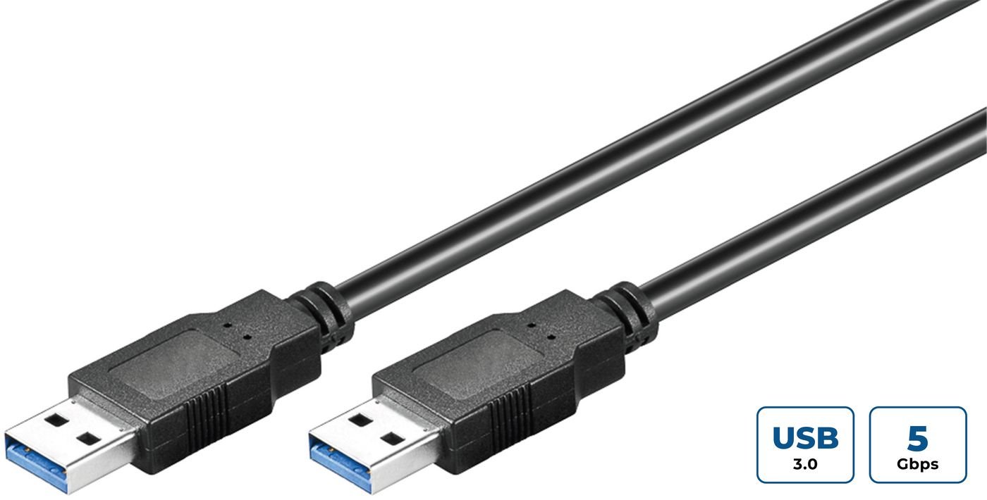 Img_36499927.jpg USB 3.2 Gen 1 A-A 5m M-M, Black USB3.0, M/M, 5m, 5 m, USB A, USB A, 3.2 Gen 1 (3.1 Gen 1), Male/Male, Black - Image 1
