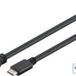 USB-C 3.2 Gen 1 Extension  Cable, 1.5m Black, for  synching and charging, Speed Rate at 5 Gbs. 3A