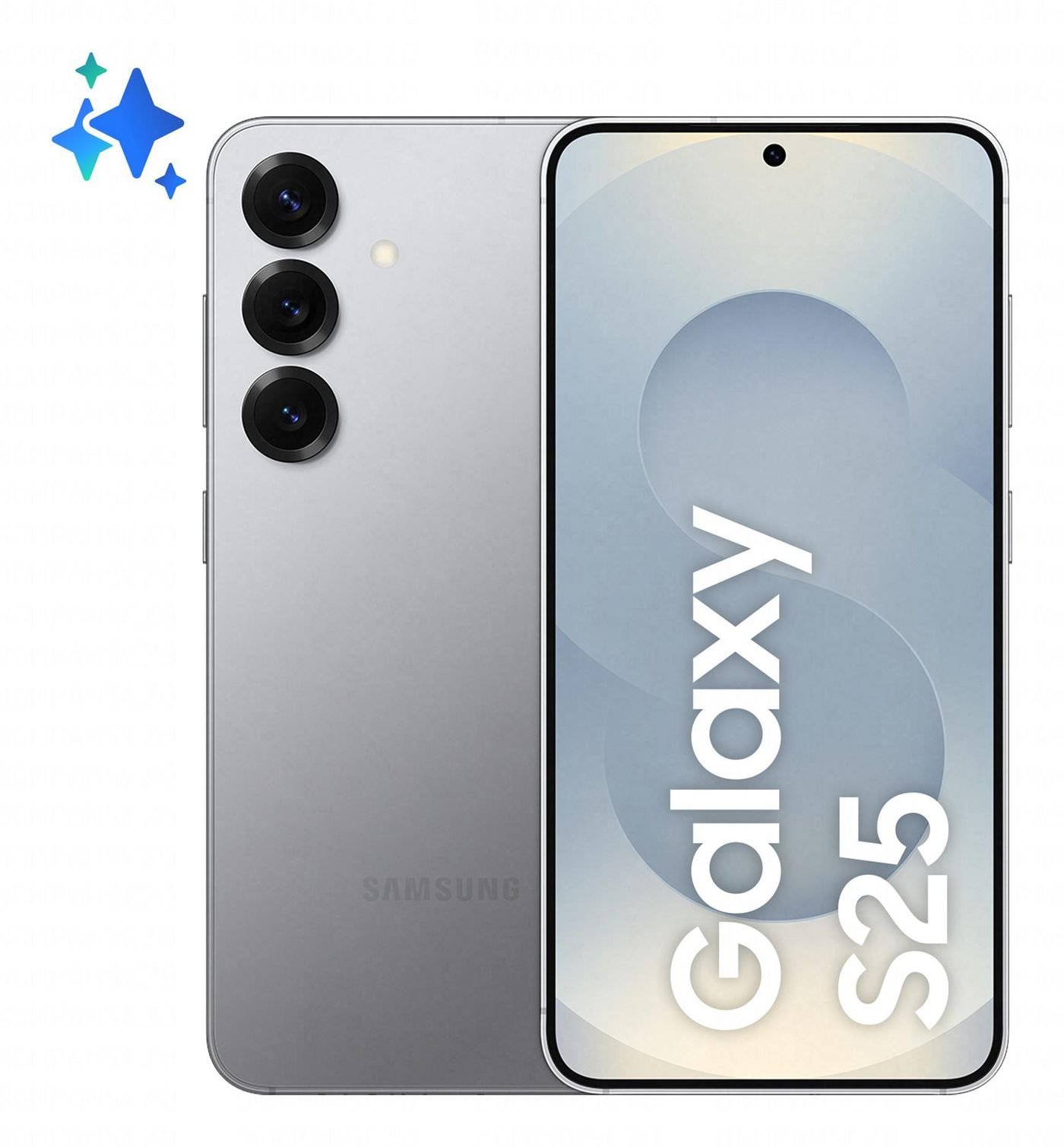 Img_36507034.jpg Galaxy S25 15.8 Cm (6.2") Dual Sim Android 15 5G Usb Type-C 12 Gb 256 Gb 4000 Mah Silver - Image 1