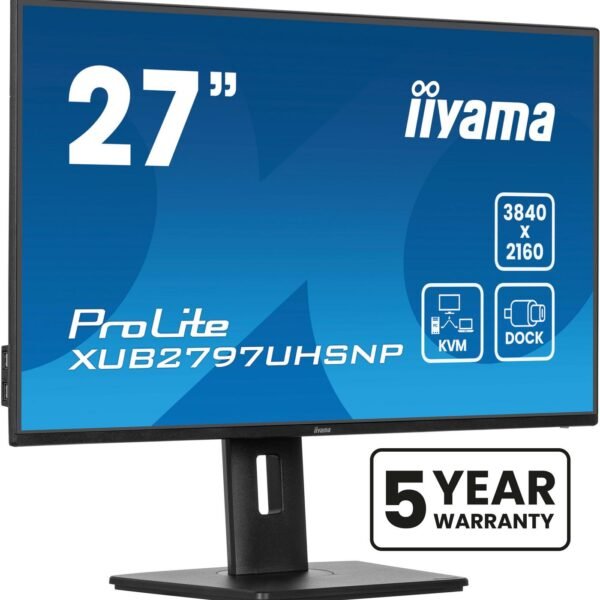 27" UHD 4K Business IPS USB-C  96W PD DOCK