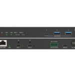 Vivolink VLUSBCEXT2X2 USB graphics adapter Black