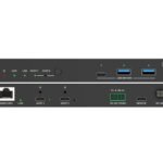 USB3.2 Gen 1 Extender (100m)  with Dual USB-C in & Video  out