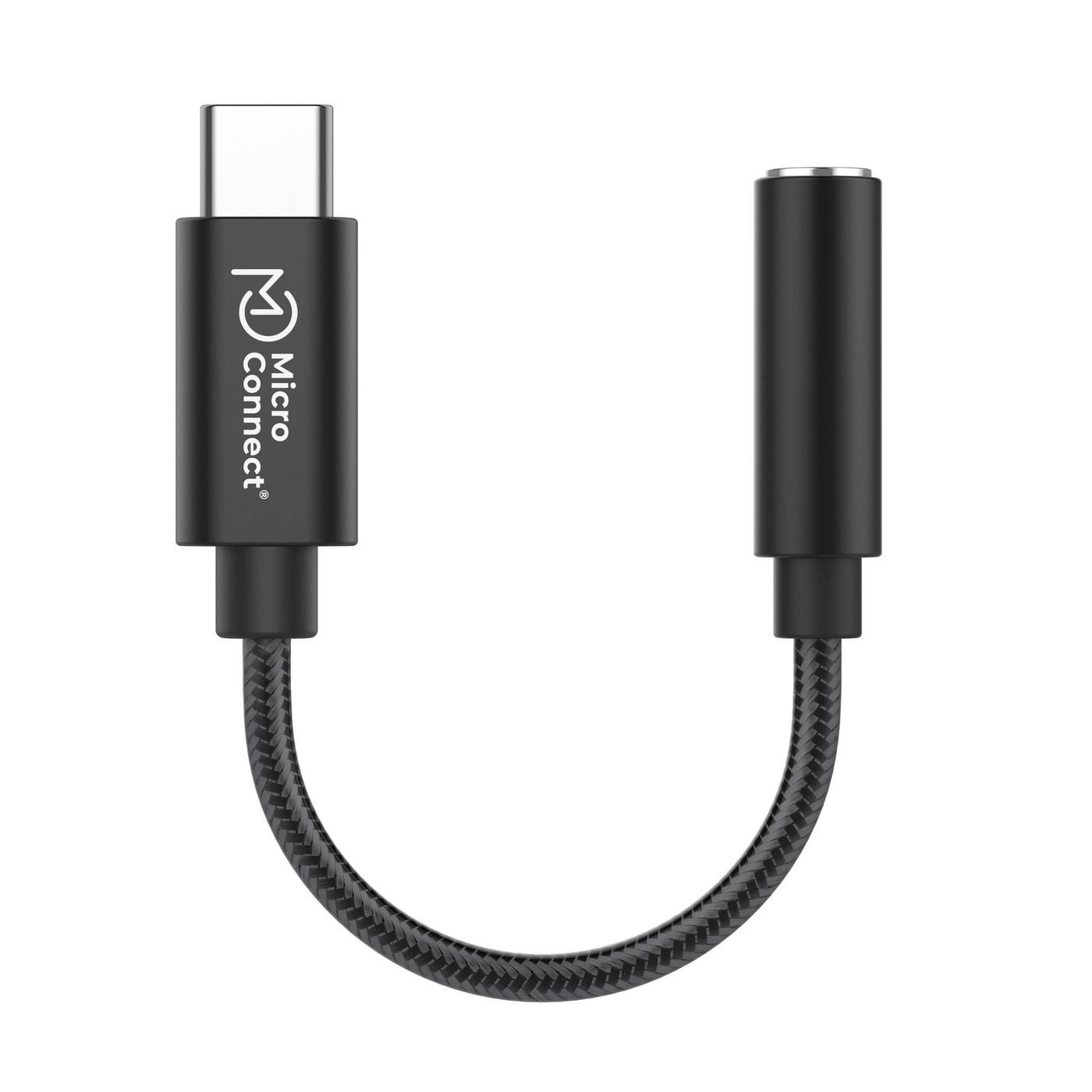 Img_36607156.jpg Premium USB-C to minijack Adapter, Black 13cm USB-C to minijack Adapter, Black 13cm - Image 1