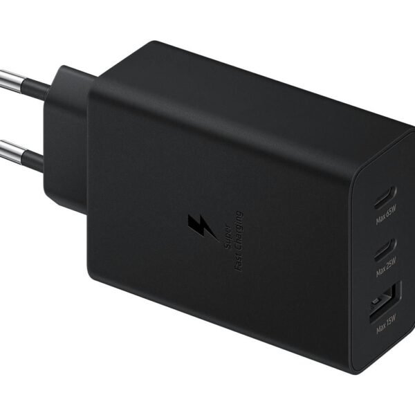 Common Black 65W Power  Adapter Trio