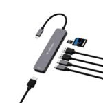 Verbatim USB-C Essentials Multiport Hub 7 ports: HDMI, USB-C, USB-C 3.2 Gen 1, 2 x USB-A 3.2 Gen 1, SD & microSD - Image 3
