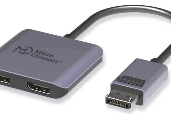 DisplayPort to 2x DisplayPort  female MST Hub Splitter